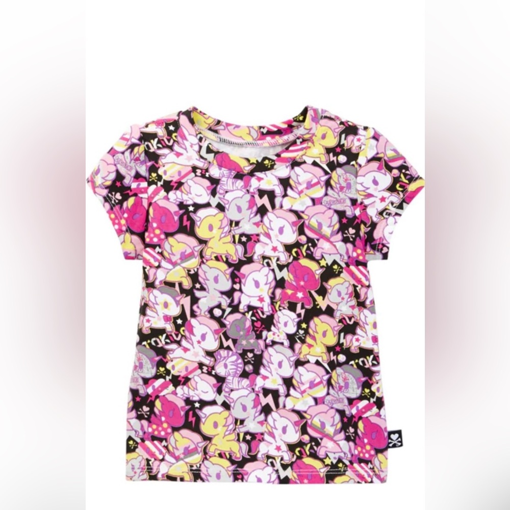tokidoki Bambino Unicorno Print Tee Baby Toddler Girls 12 months NWT